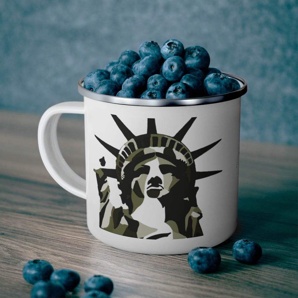 LIBERTY Cammo Enamel Mug