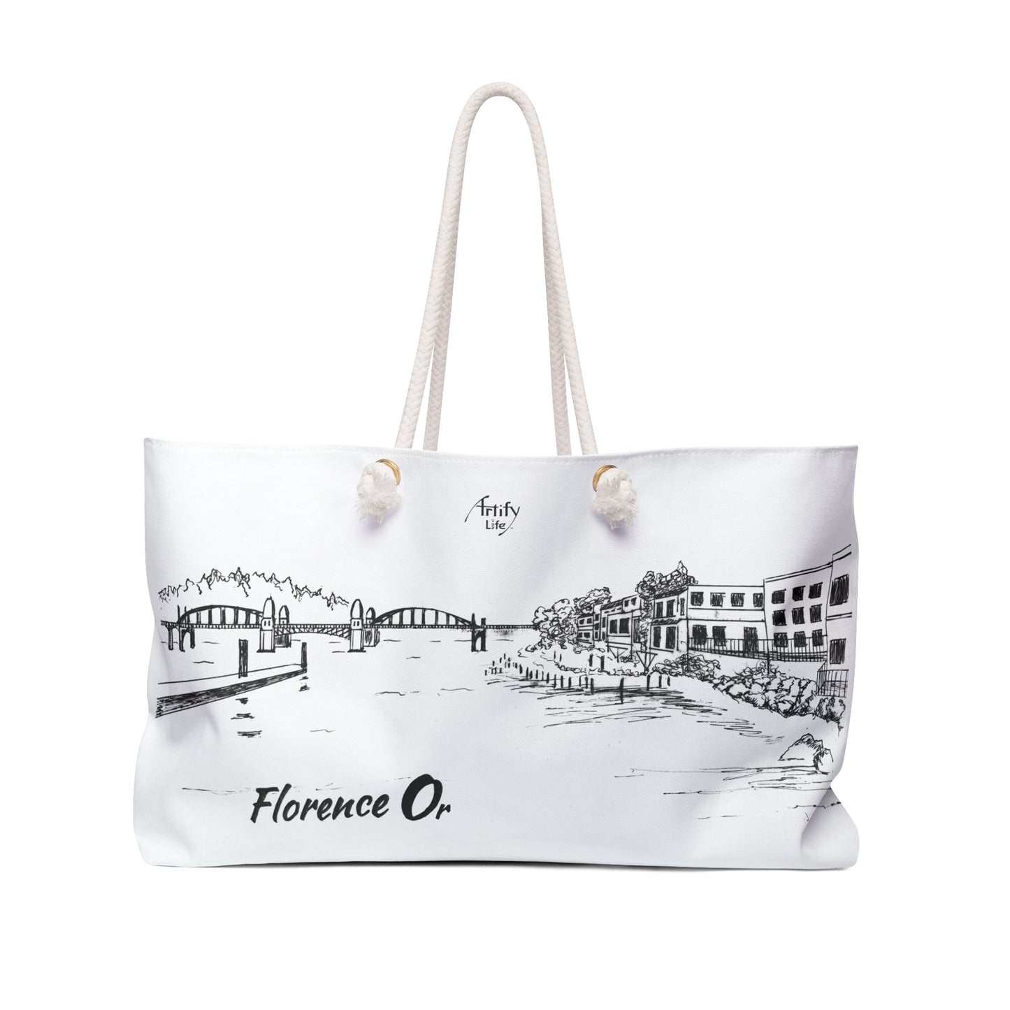 FLORENCE, OR - Pier - Weekender Bag