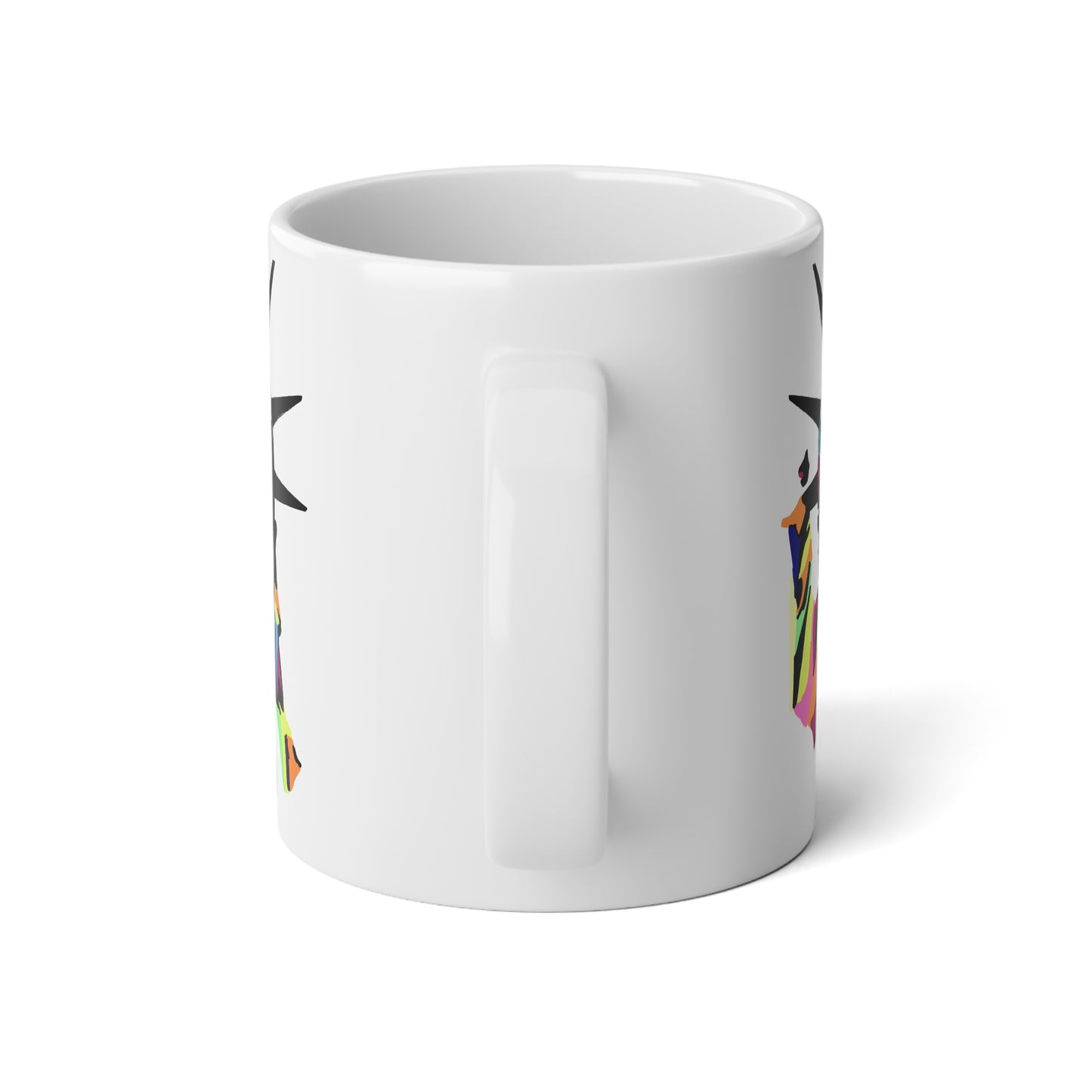 LIBERTY - White Ceramic Mug - 20oz