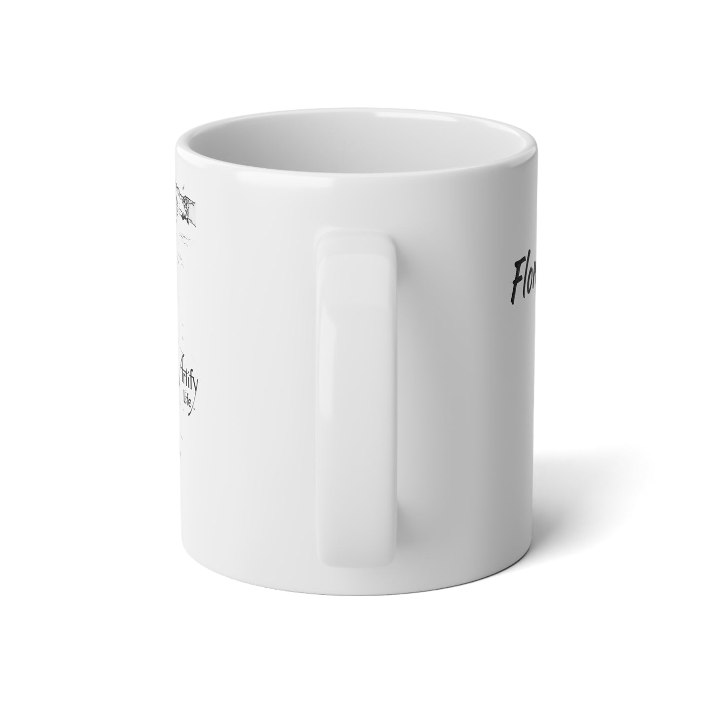 FLORENCE, OR - White Ceramic Mug - 20oz