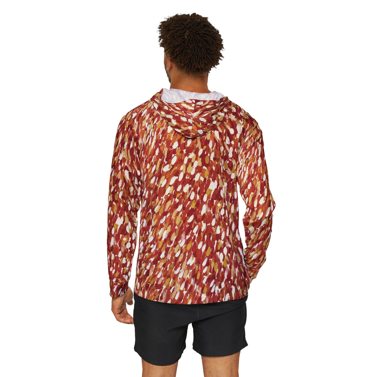 CORAL BLOOM Lightweight Sport Hoodie