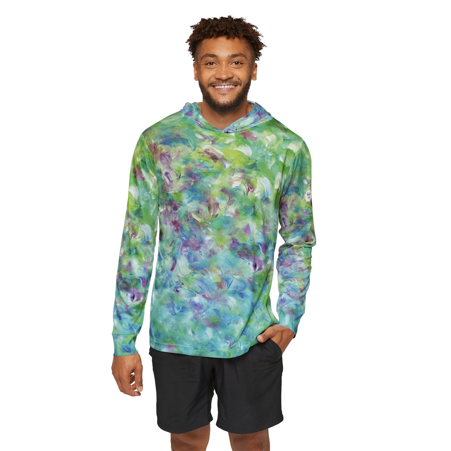 WATERFALL Green -  Lightweight Sport Hoodie