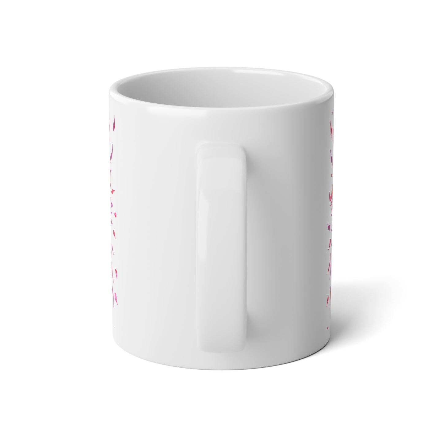 HEARTS on FIRE - Malibu "BU" - White Ceramic Mug - 20oz