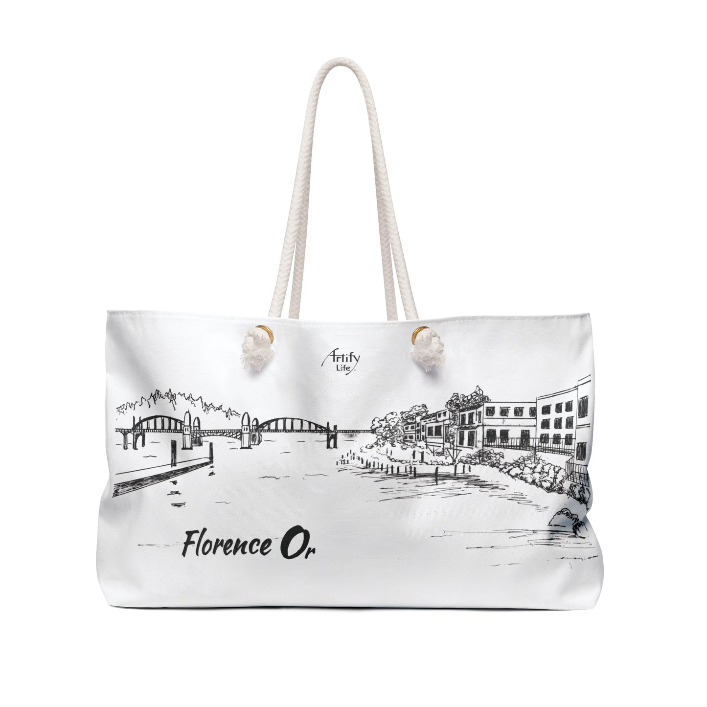 FLORENCE, OR - Pier - Weekender Bag