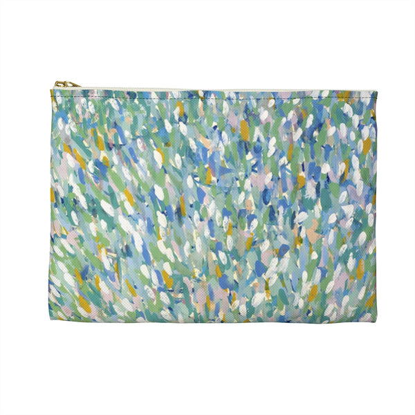 OCEAN BLOOM Painted Pouch