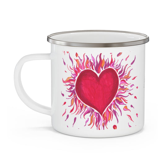 HEARTS on FIRE Enamel Mug