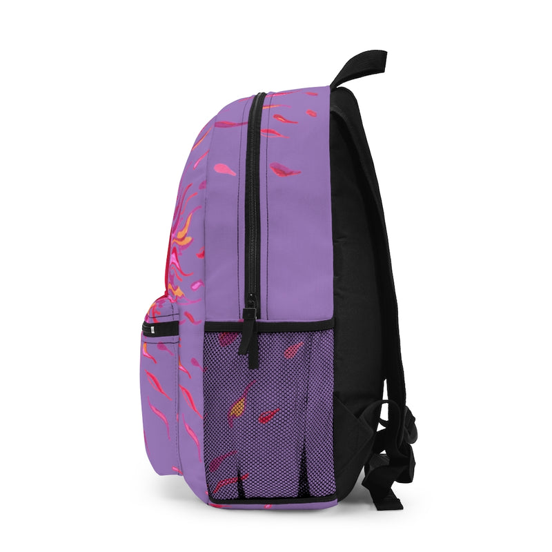 HEARTS on FIRE Backpack - Purple