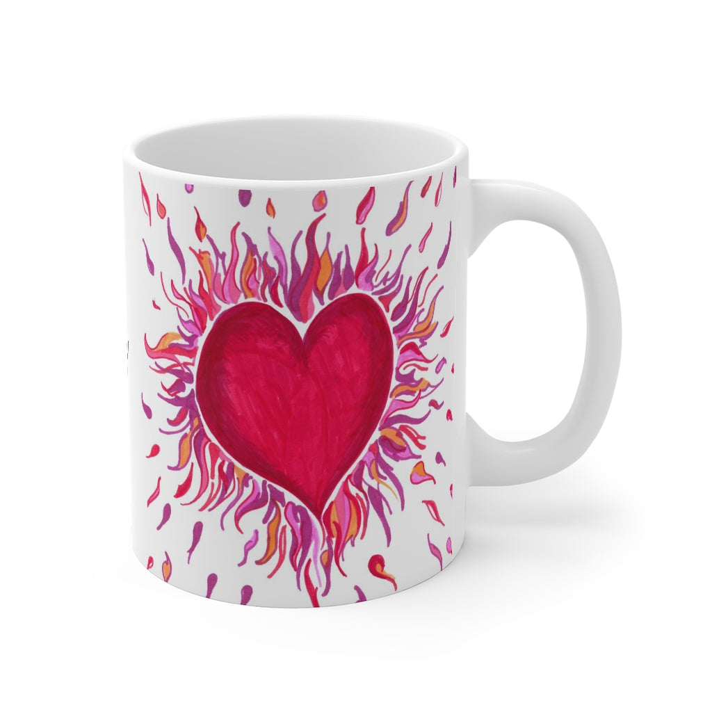 HEARTS on FIRE - Ceramic Mug - 11oz