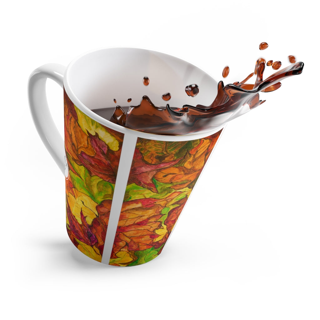 AUTUMN HIKE - Ceramic Latte Mug - 10oz