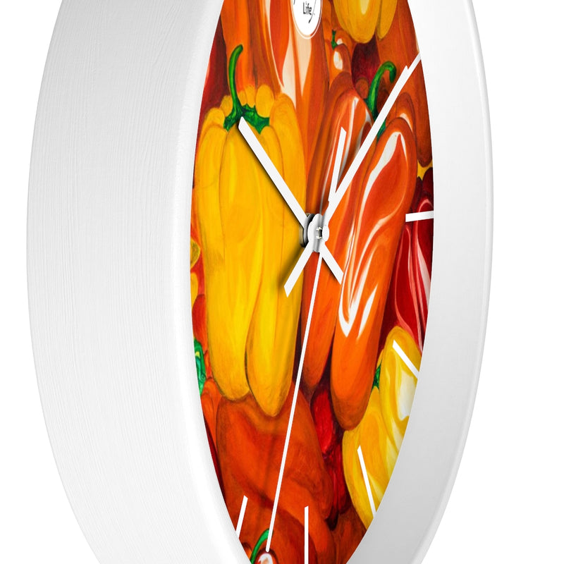 PEPPERS Wall clock